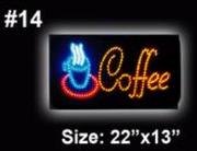 LED Coffee Sign  #14
