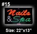 LED Nails&Spa Sign #15