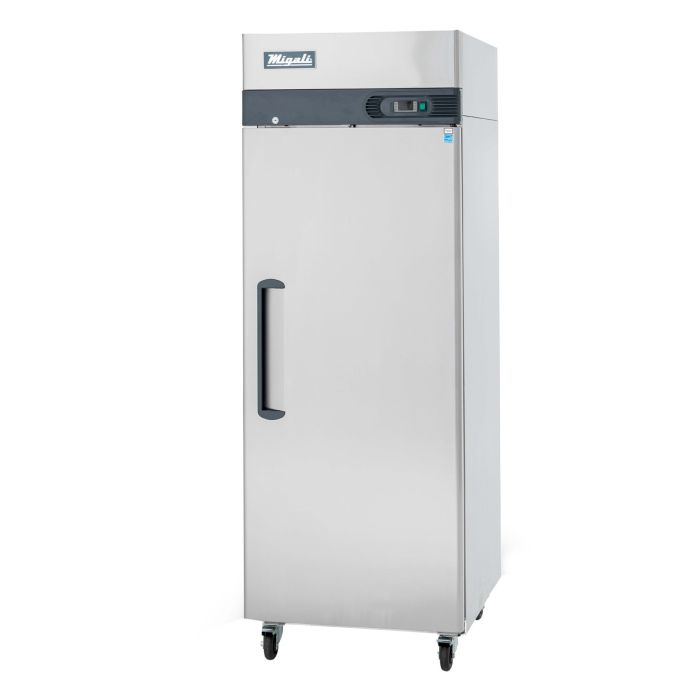 Reach In Freezer Migali C-1F-HC 28" One Section, (1) Solid Doors, 115v