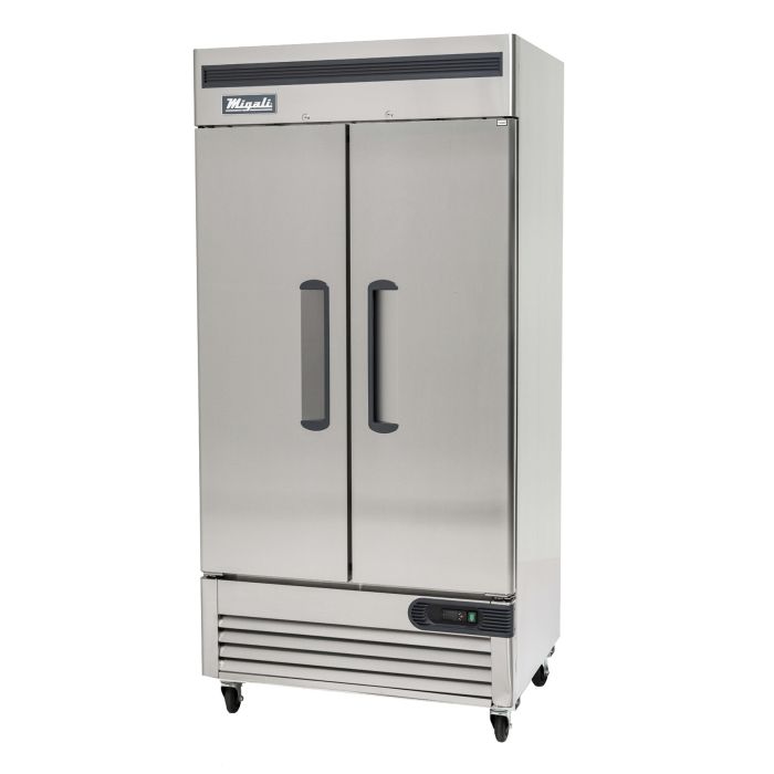 Reach In Freezer Migali C-2FB-35-HC 39" Two Section, (2) Solid Doors, 115v
