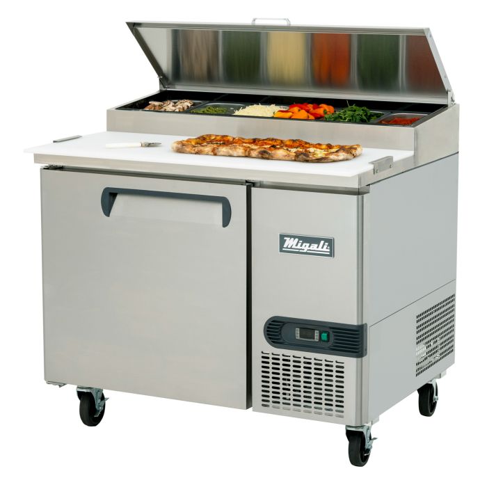 Pizza Prep Table Migali C-PP44-HC 44" Competitor Series® w/ Refrigerated Base, 115v