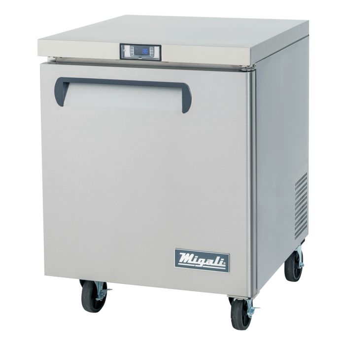 Undercounter Refrigerator Migali C-U27R-HC 27 1/2" W w/ (1) Section & (1) Door, 115v