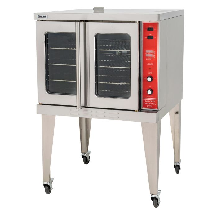 Convection Oven Migali C-CO1-LP Single Liquid Propane - 46,000 BTU