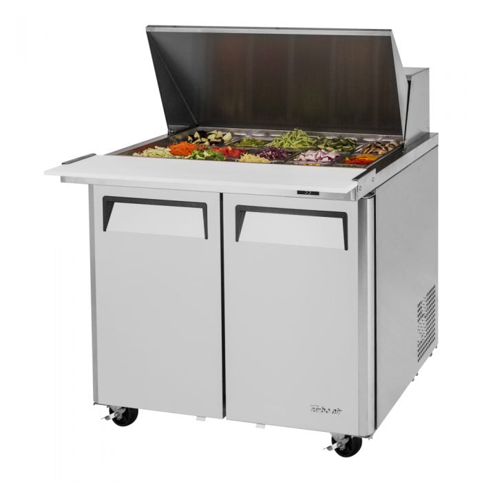 Sandwich/Salad Prep Table Turbo Air MST-36-15-N6 36" M3 Series Mega Top w/ Refrigerated Base, 115v