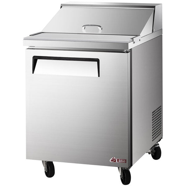 Sandwich/Salad Prep Table Turbo Air EST-28-N6 E-line 27 1/2" 1 Door Refrigerated