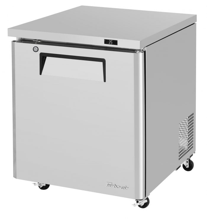 Undercounter Refrigerator Turbo Air MUR-28L-N6 27 1/2" W w/ (1) Section & (1) Door, 115v