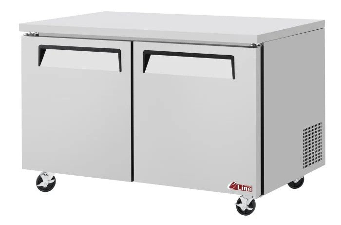 Undercounter Refrigerator Turbo Air - EUR-60-N6-V, 60-1/4″W 2 Solid Doors