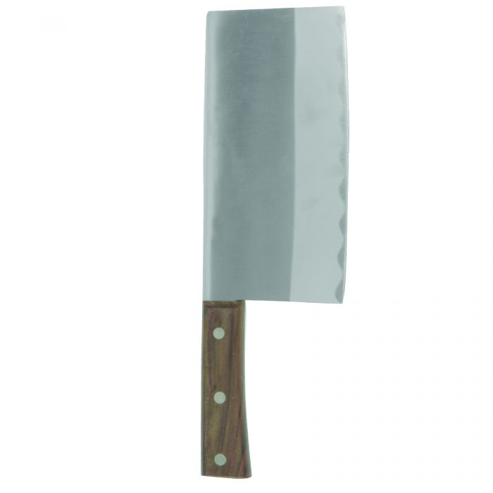 Sharp Knife Thunder Group JAS010055B 7" w/ Wood Handle, Stainless Steel