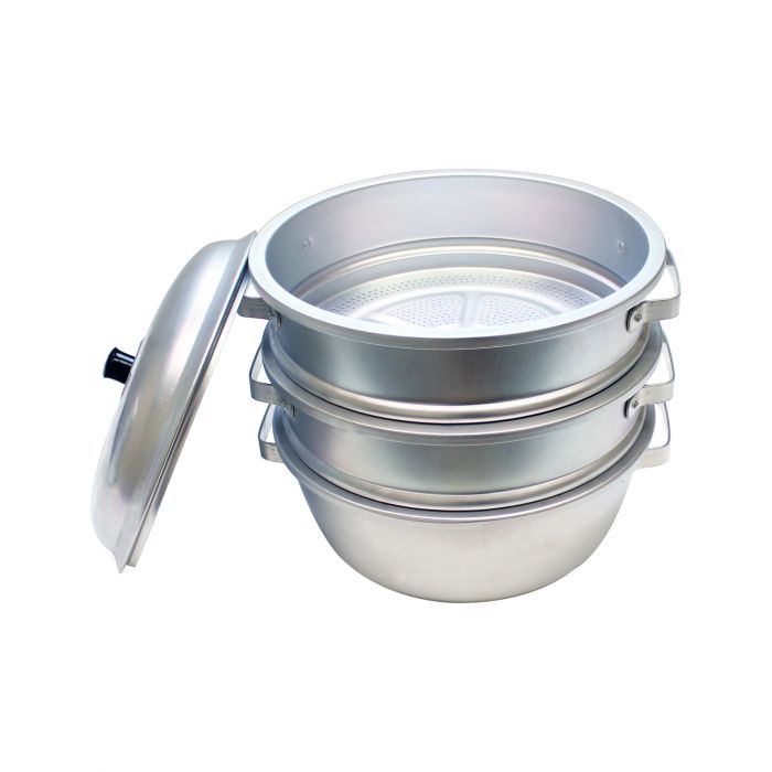 Aluminum Steamer Set Thunder Group Round