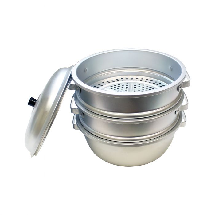 Aluminum Steamer Set Thunder Group Round