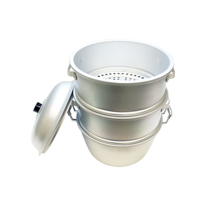 Aluminum Steamer Set Thunder Group Round