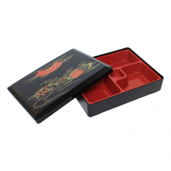 Bento Box Thunder Group JPRB001 5 Compartment w/ Removable Tray