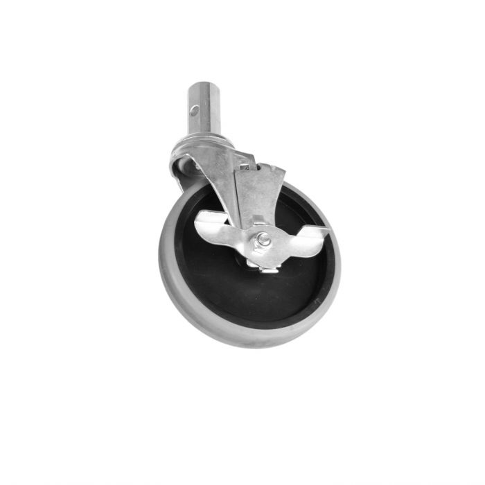 Stem Caster Thunder Group PLRC005B 5" Swivel w/ Brake