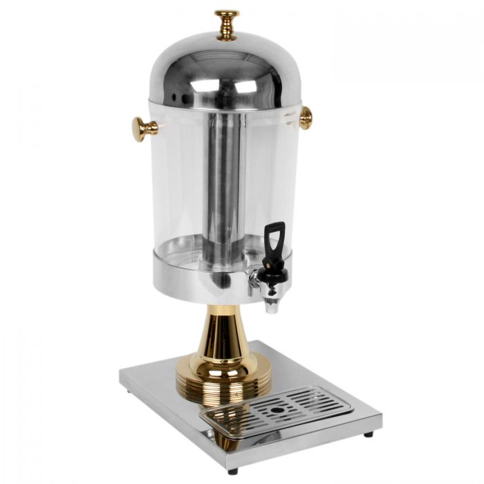 Juice Dispenser Thunder Group SLRCF0031GH 2.2 Gal. Polycarbonate Container Single