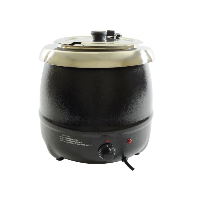 Soup Warmer Stainless Steel Thunder Group SEJ35000C 10 1/2 qt Countertop w/ Adjustable Temperature Controls, 120v