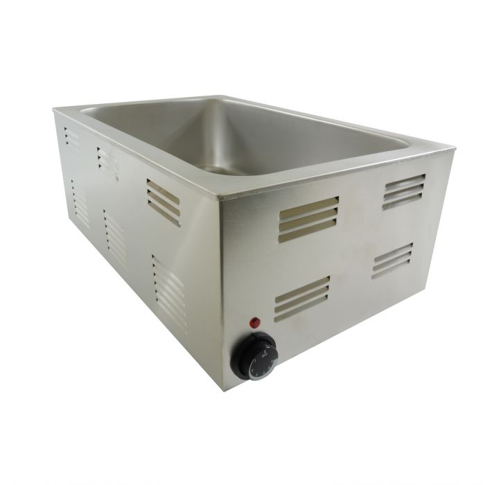 Countertop Food Warmer Thunder Group SEJ81000C 3.5 Qt. Stainless Steel Electric - 120 Volts