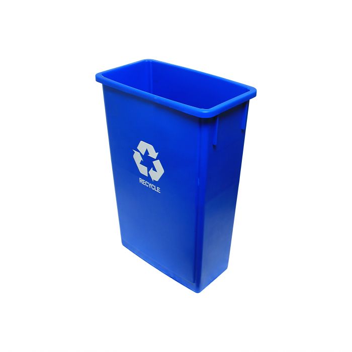 Recycling Container Thunder Group PLTC023R 23 Gal. Blue Plastic