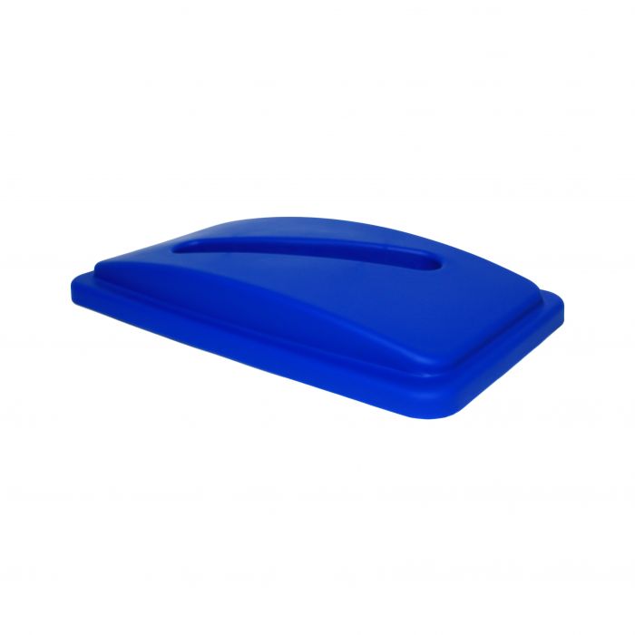 Recycling Container Lid Thunder Group PLTC023RP 23 Gal. Blue Rectangular Plastic