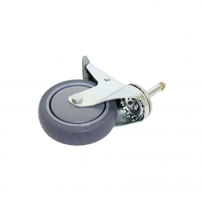 Caster with Brake Thunder Group PLCB4140B 4" for Bus Carts