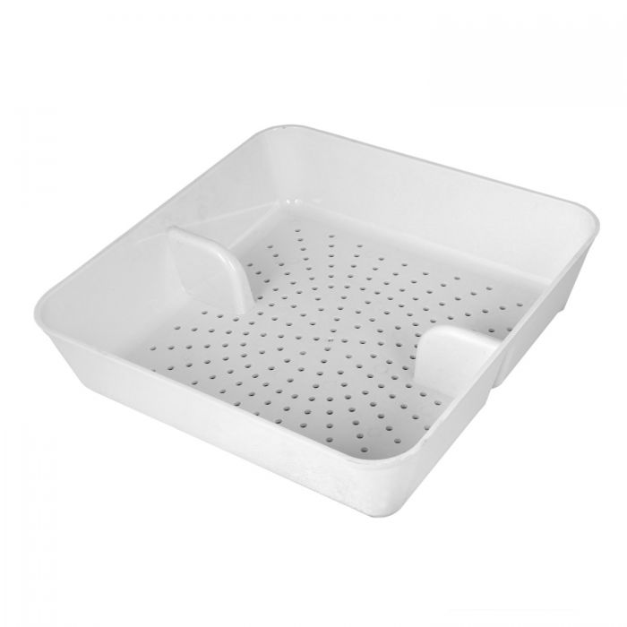 Floor Drain Strainer Thunder Group PLFDS285 8.5" W x 2.25" H x 8.5" D ABS-Plastic Square