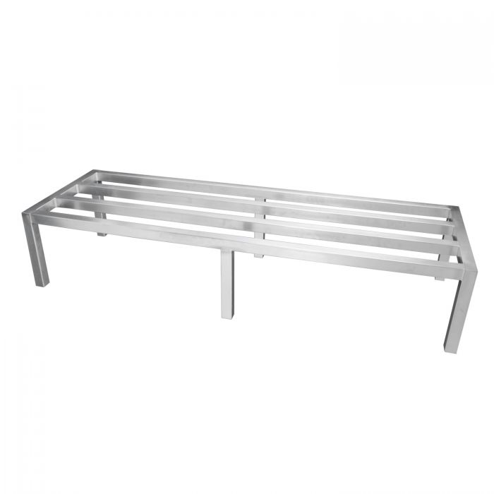 Dunnage Rack Channel 12"H Stationary, Aluminum