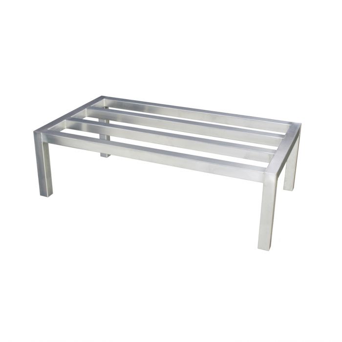 Dunnage Rack Channel 8"H Stationary, Aluminum