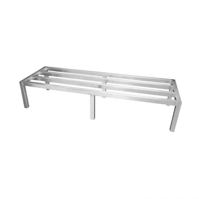 Dunnage Rack Channel 8"H Stationary, Aluminum
