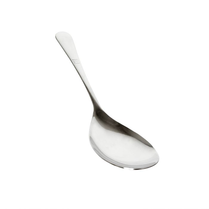 Solid Serving Spoon Thunder Group SLTTS001 10" Stainless Steel