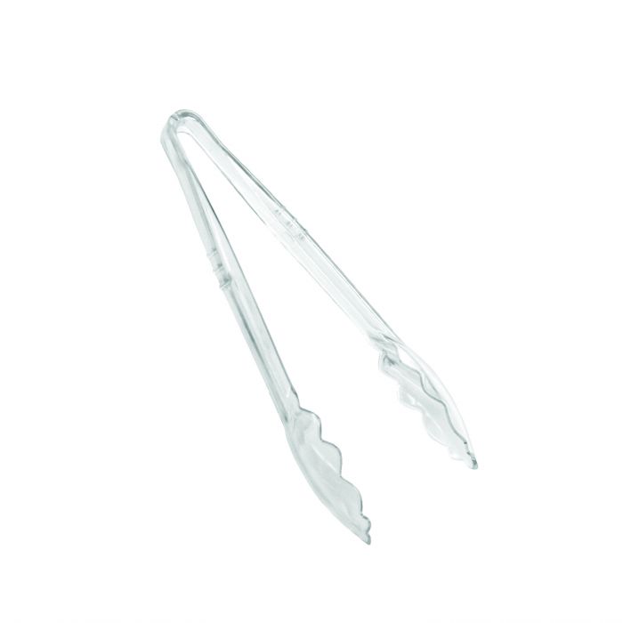 Polycarbonate Scallop Grip Tong Thunder Group Clear