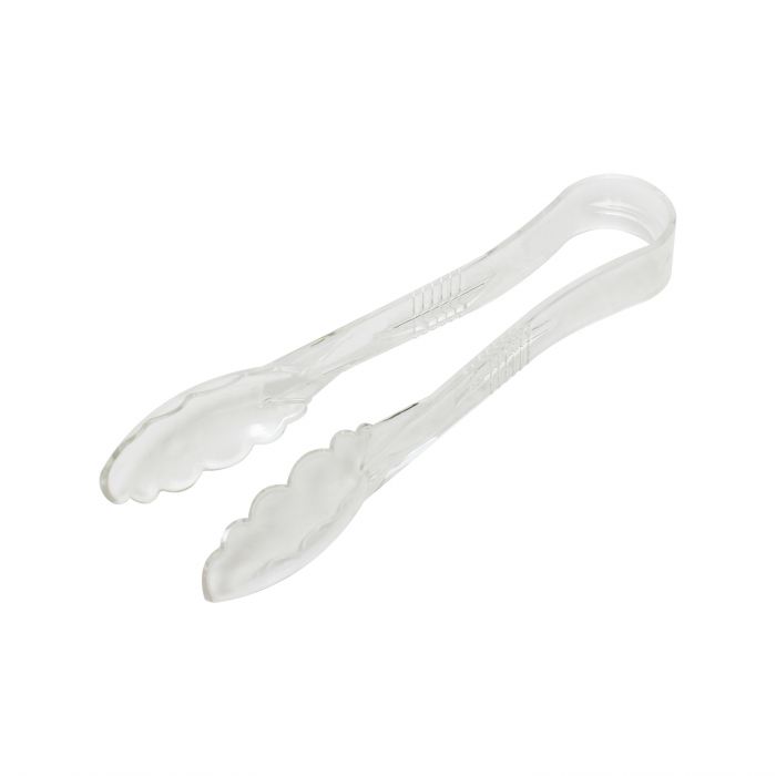 Polycarbonate Scallop Grip Tong Thunder Group Clear