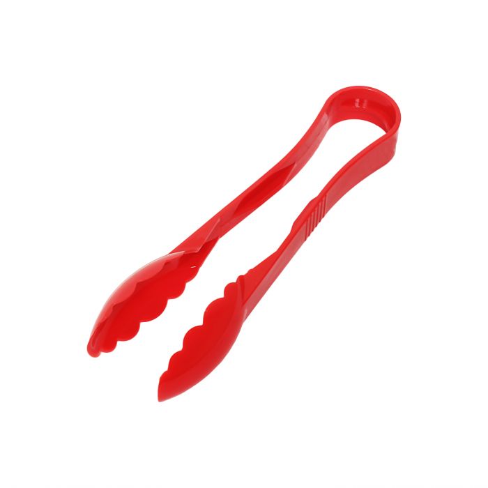 Polycarbonate Scallop Grip Tong Thunder Group Red