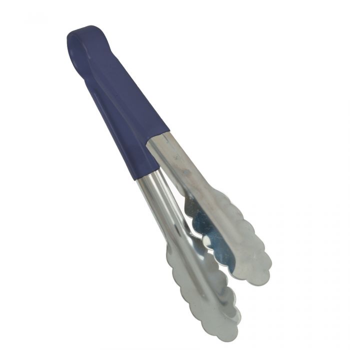 Utility Tongs Thunder Group Stainless Steel, Blue