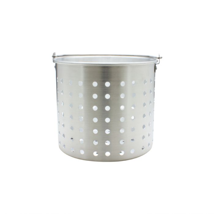Steamer Basket Thunder Group Aluminum Mirror Finish Perforated