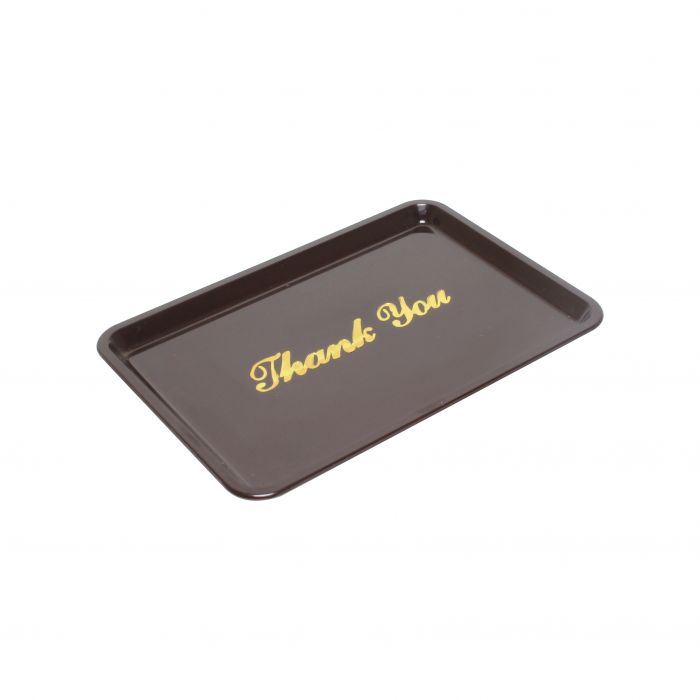 Tip Tray Thunder Group PLPT046BR 6.5" W Brown Plastic