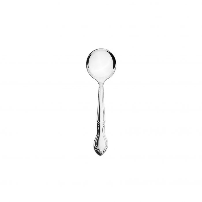 Sunflower Bouillon Spoon Thunder Group SLSF113 6.1" L 18/0 Stainless Steel Bright Finish