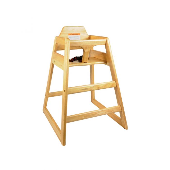 High Chair Thunder Group WDTHHC018A Wood Natural Finish