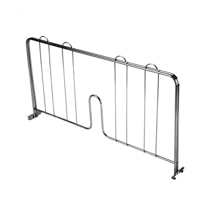 Shelf Divider Thunder Group Pressure-fit, Chrome