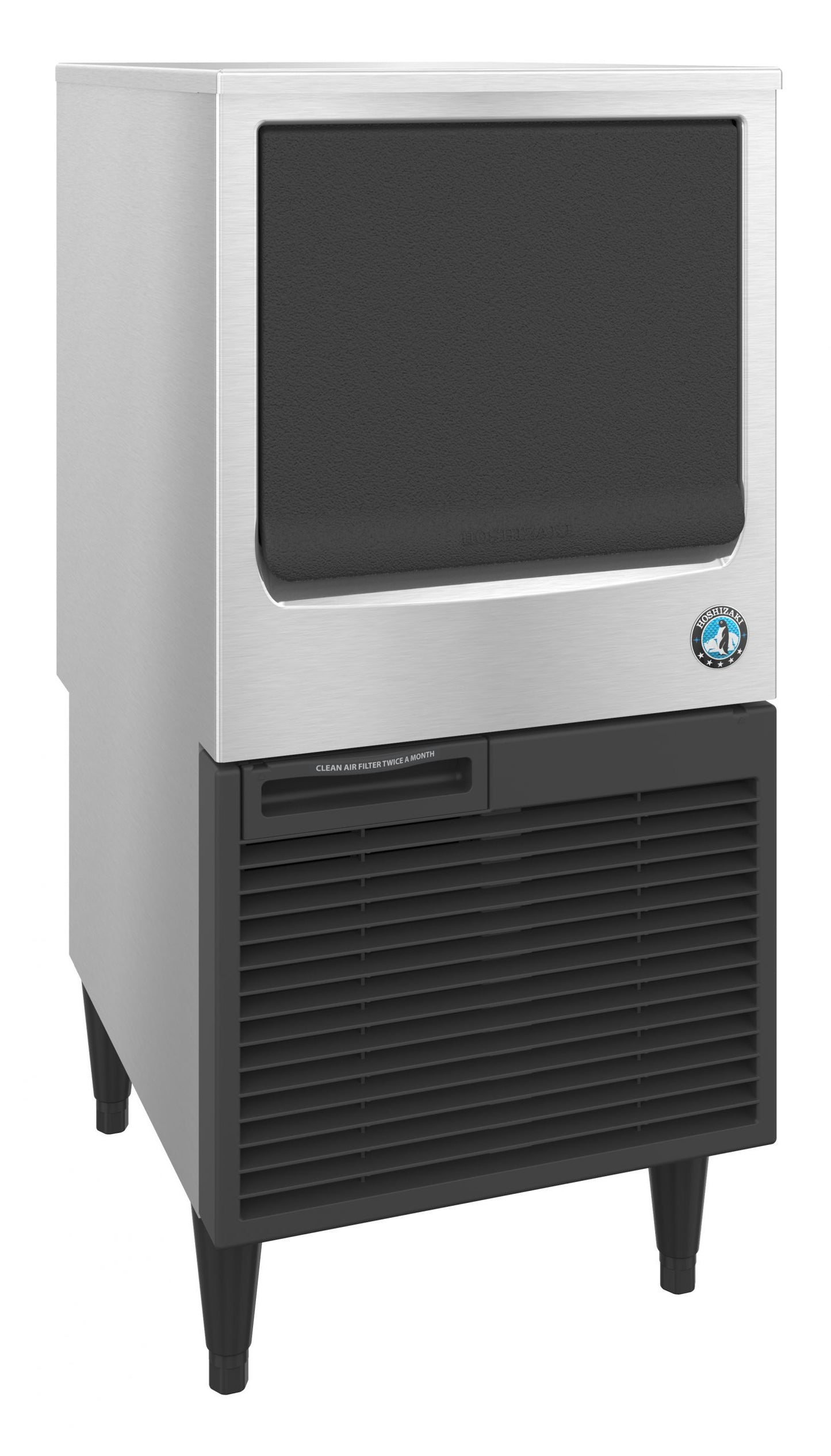 Hoshizaki KM-81BAJ Air Cooled Undercounter Ice Maker ADA 17 3/4"W Crescent Cube - 86 lbs/Day