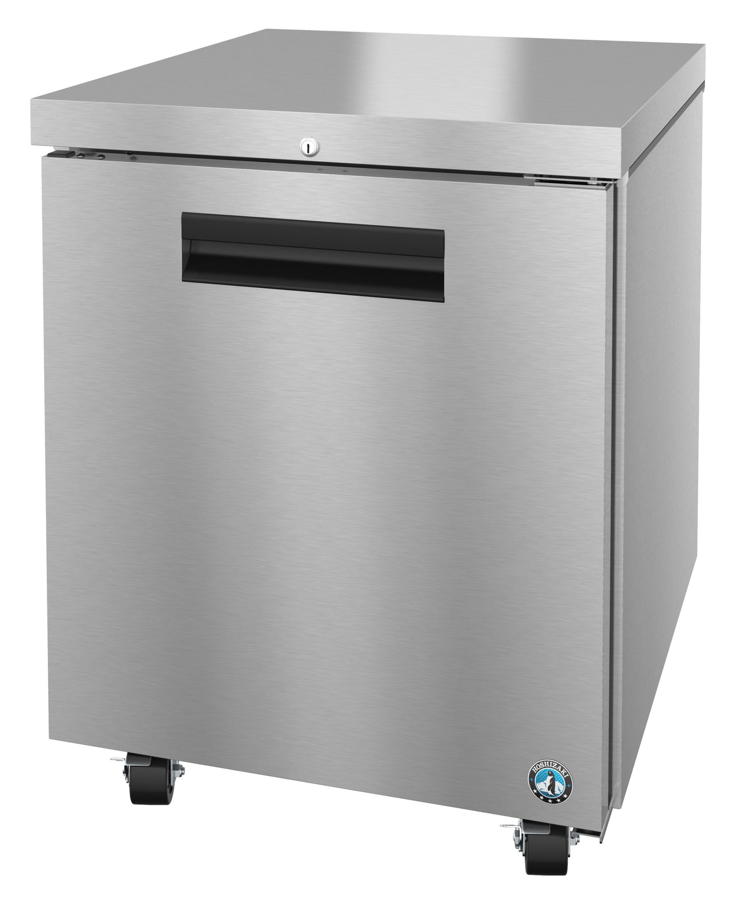 Undercounter Refrigerator Hoshizaki UR27B-01 SteelHeart 27" W w/ (1) Section & (1) Door with Lock, 115v
