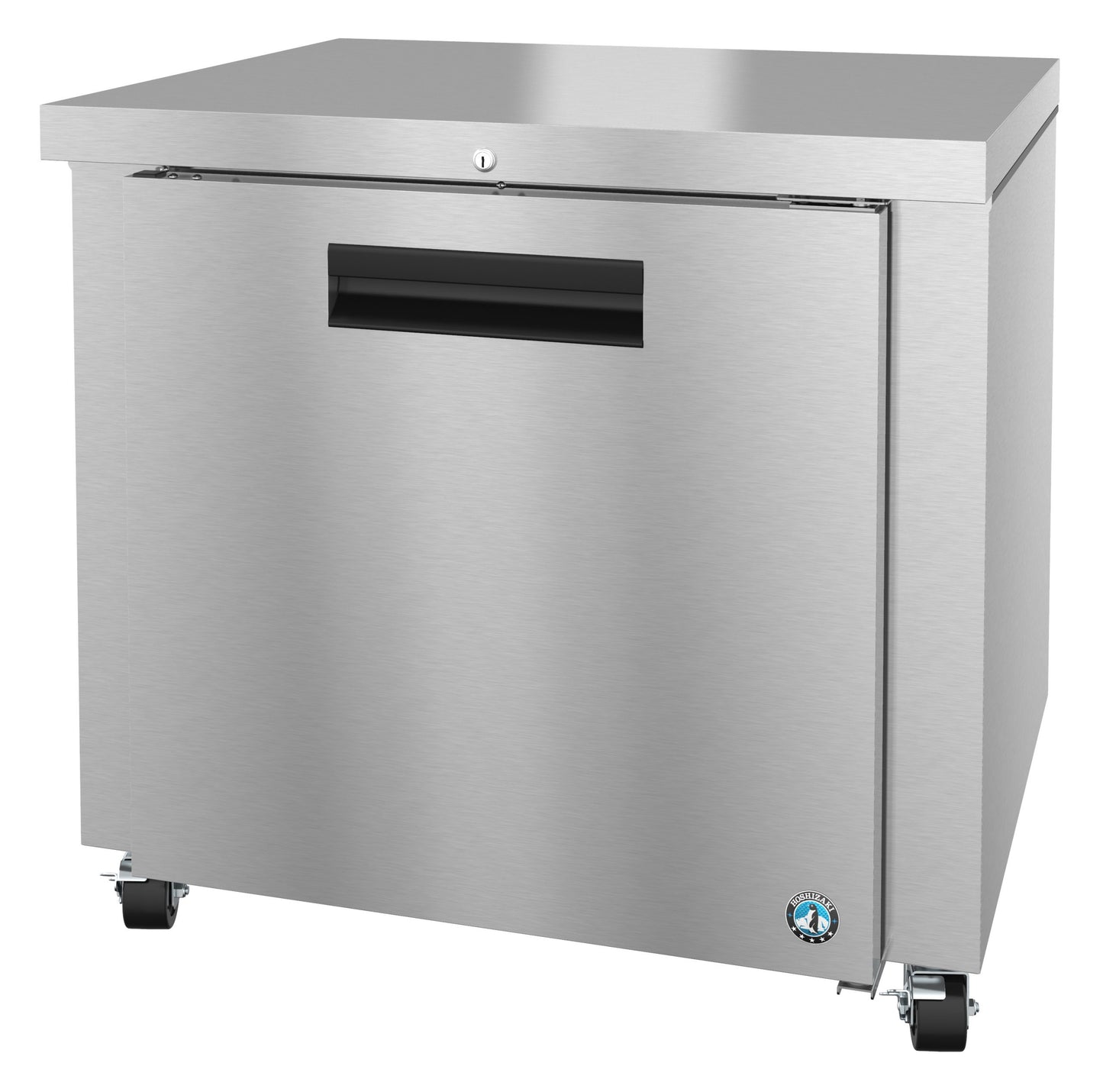 Undercounter Refrigerator Hoshizaki UR36B-01 SteelHeart 36" W w/ (1) Section & (1) Door with Lock, 115v