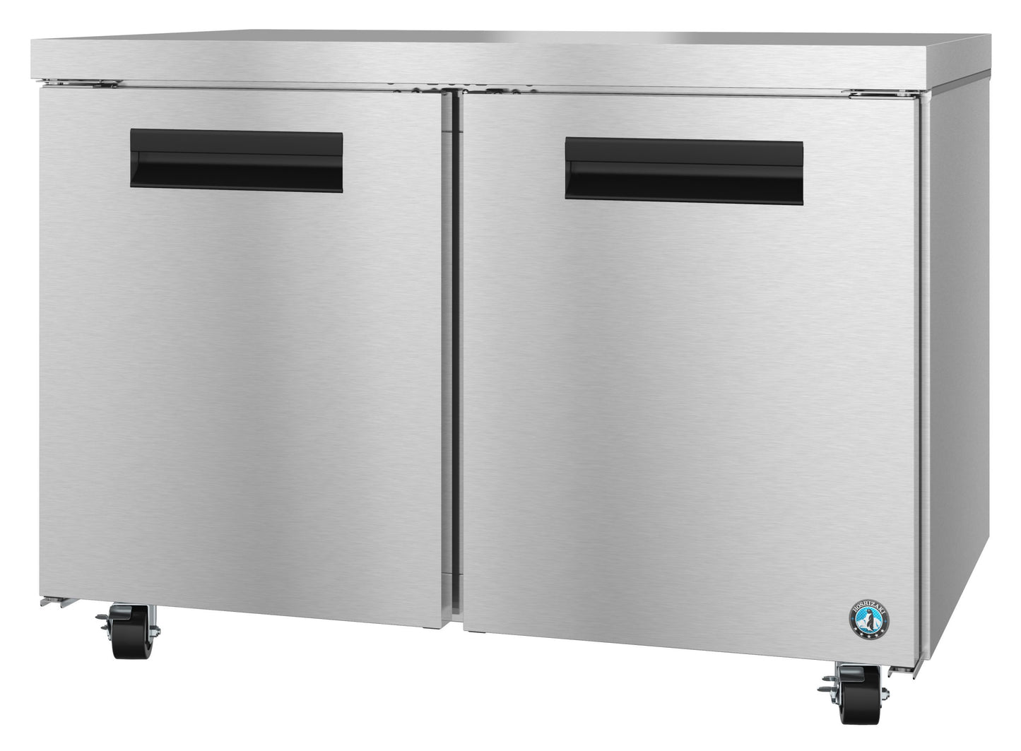 Undercounter Freezer Hoshizaki UF48A SteelHeart 48" W w/ (2) Section & (2) Door, 115v