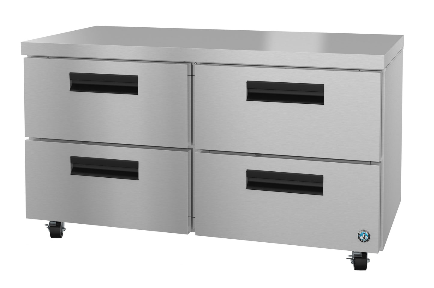 Undercounter Refrigerator Hoshizaki UR60B-D4 SteelHeart 60" W w/ (2) Section & (4) Drawers, 115v