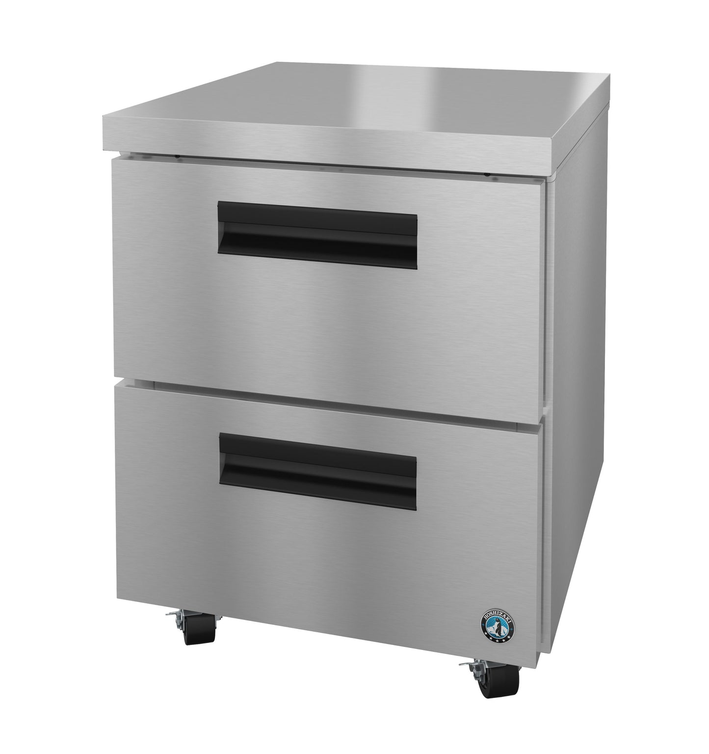 Undercounter Freezer Hoshizaki UF27B-D2 27" W w/ (1) Section & (2) Drawers, 115v