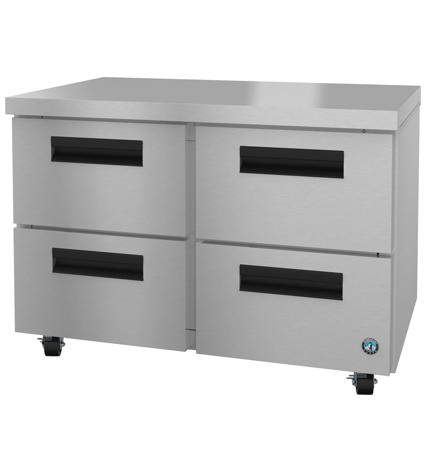 Undercounter Freezer Hoshizaki UF48B-D4 48" W w/ (2) Section & (4) Drawers, 115v