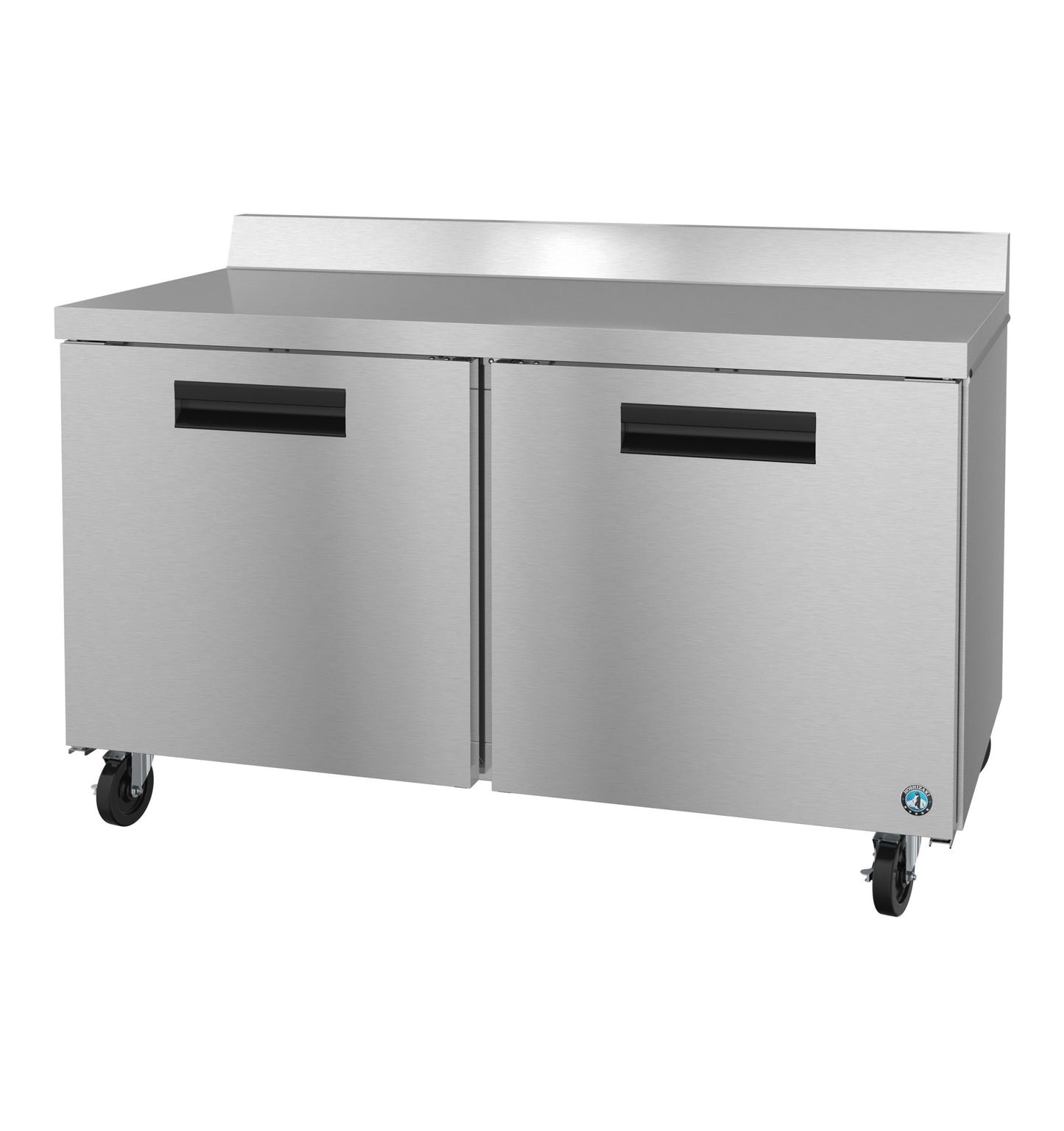 Worktop Refrigerator Hoshizaki SteelHeart WR60B 60" W w/ (2) Section & (2) Door, 115v