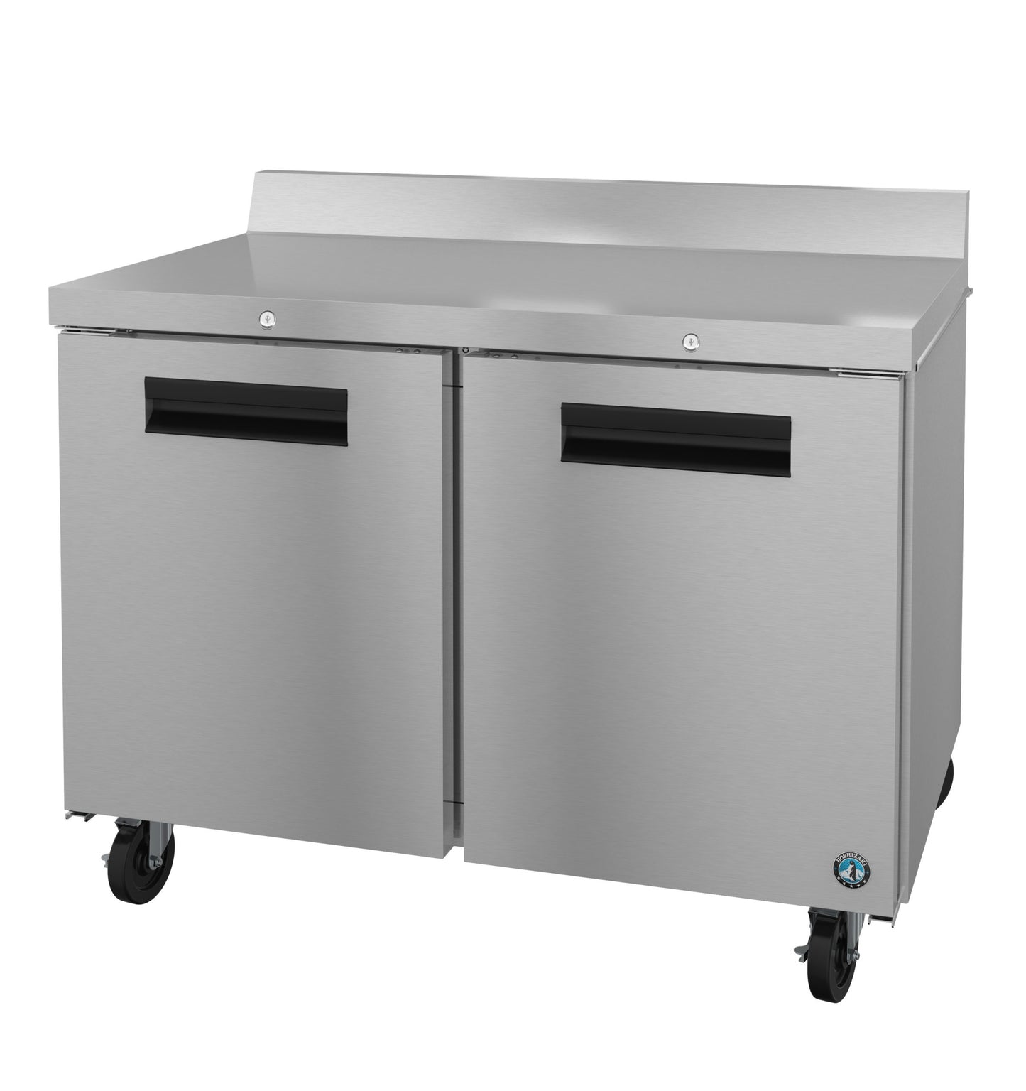 Worktop Freezer Hoshizaki SteelHeart WF48B-01 48" W w/ (2) Section & (2) Door with Lock, 115v