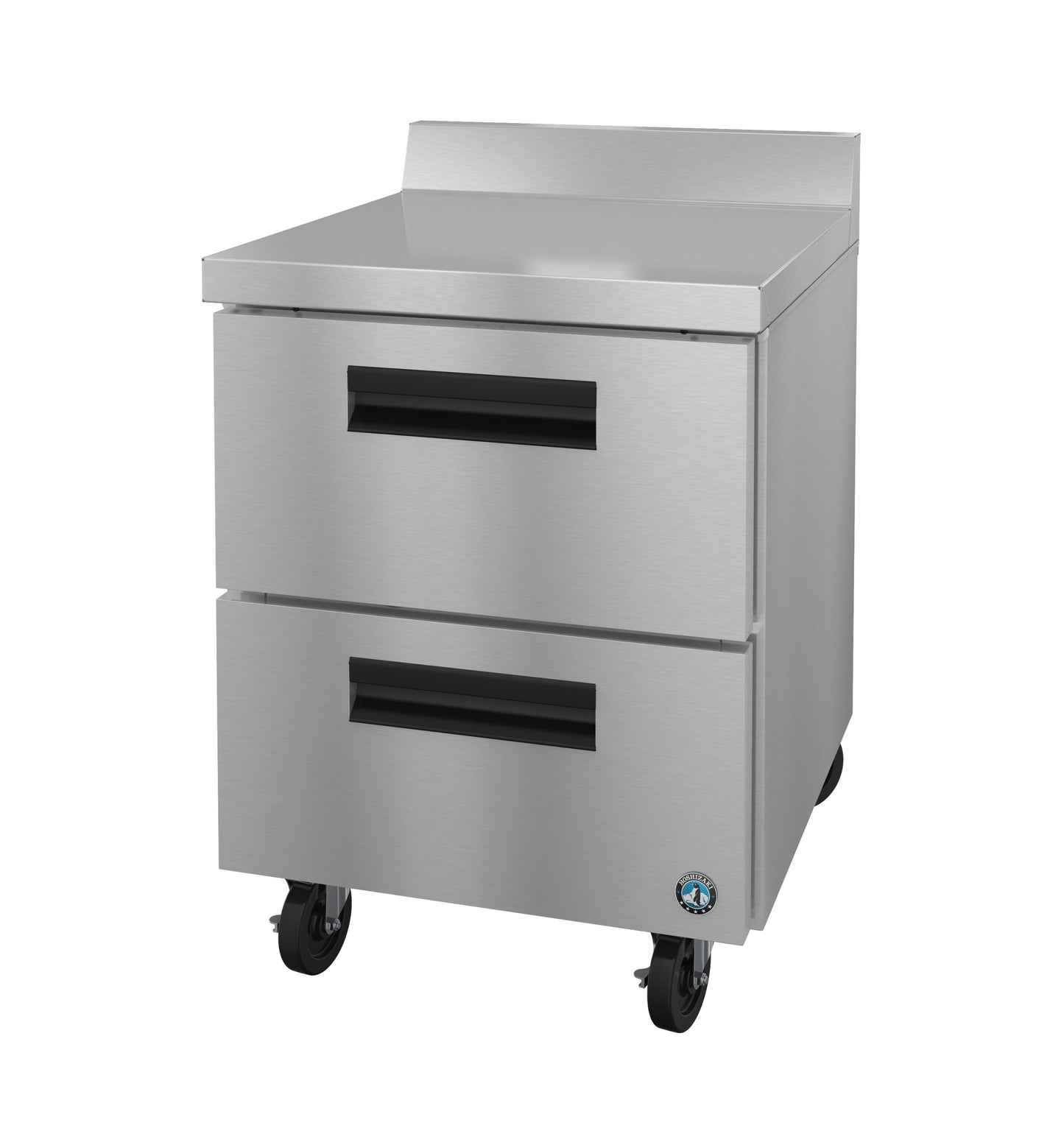 Worktop Refrigerator Hoshizaki Steelheart WR27B-D2 27" W w/ (1) Section & (2) Door, 115v
