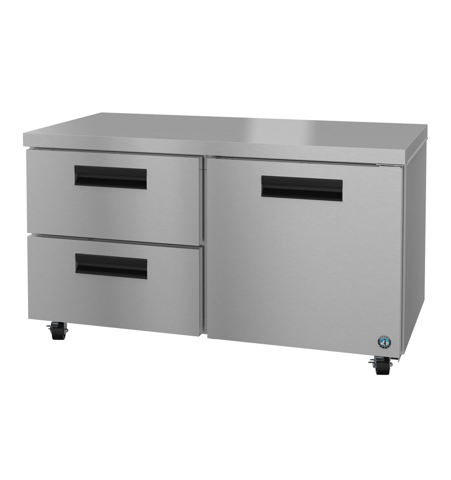 Undercounter Refrigerator Hoshizaki UR60B-D2 60" W w/ (2) Section (1) Door & (2) Drawers, 115v