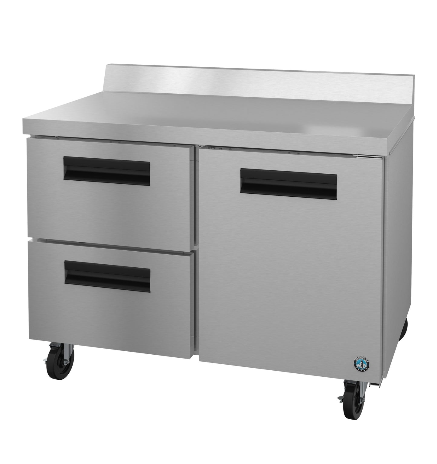 Worktop Refrigerator Hoshizaki WR48B-D2 48" W w/ (2) Section (1) Door & (2) Drawers, 115v