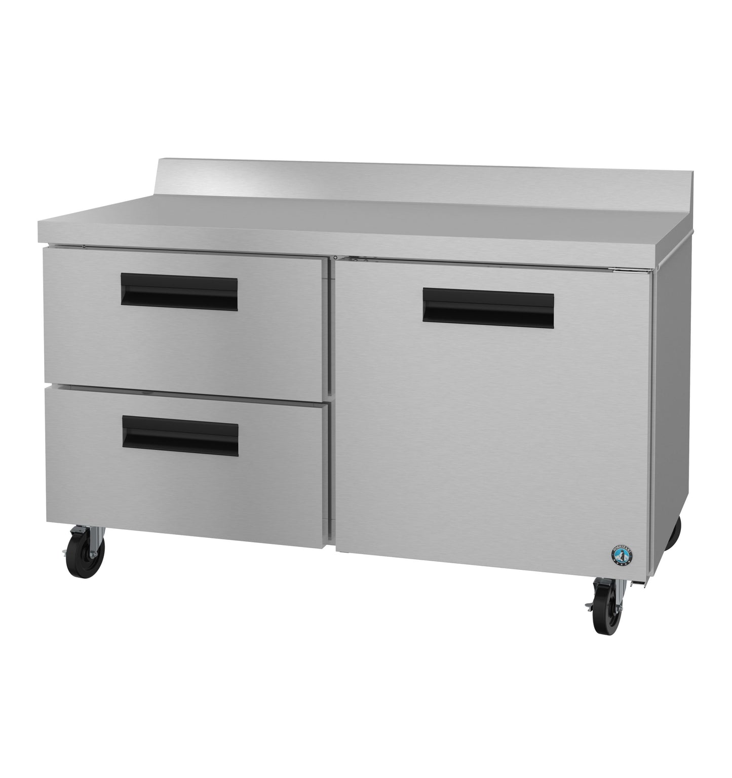 Worktop Refrigerator Hoshizaki WR60B-D2 60" W w/ (2) Section (1) Door & (2) Drawers, 115v